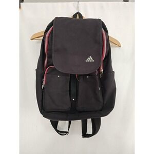 Adidas Backpack 2012 Adult school work Pockets Adjustable Straps Black Red